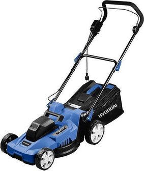 roman pen Bereiken Hyundai Elektrische Grasmaaier 1600W 38cm - tuinmachineland