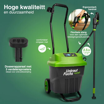 Unkrautfuchs FoxOne Heetwater Onkruidbestrijder